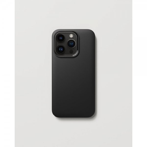 Nudient iPhone 14 Pro Deksel Thin Case MagSafe Ink Black
