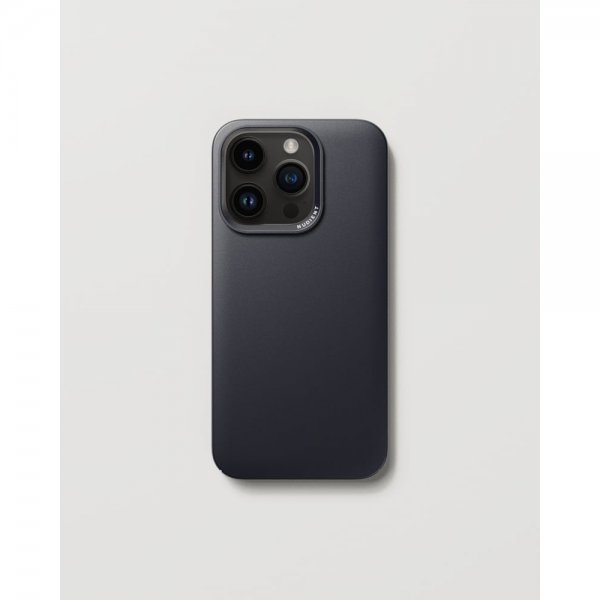 Nudient iPhone 14 Pro Deksel Thin Case MagSafe Midwinter Blue