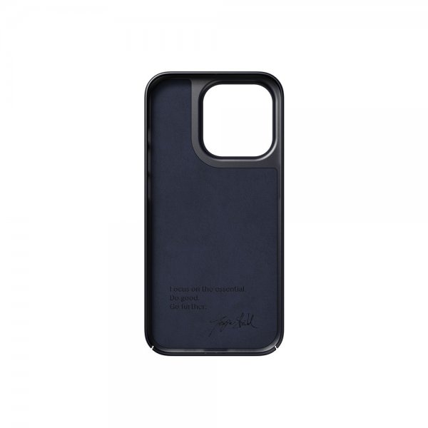 Nudient iPhone 14 Pro Deksel Thin Case MagSafe Midwinter Blue