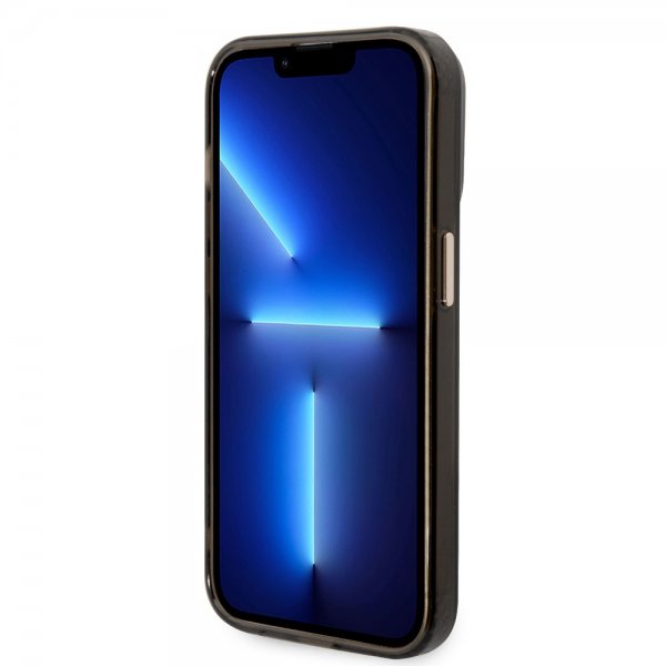 Guess iPhone 14 Pro Deksel Translucent MagSafe Svart