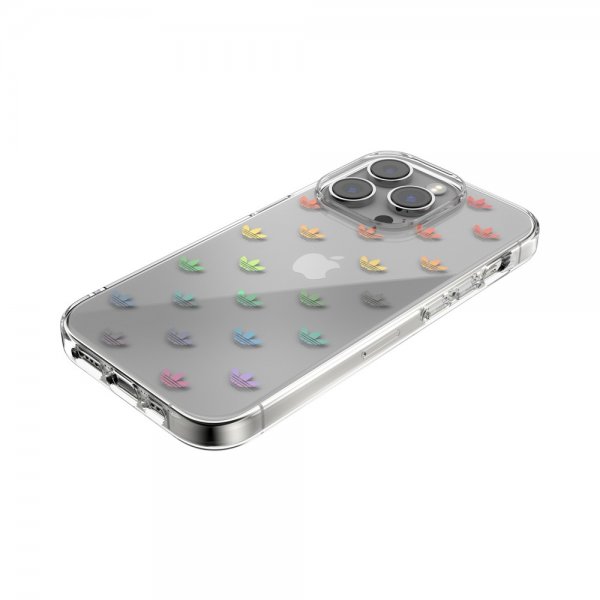 Adidas iPhone 14 Pro Deksel Trefoil Clear Case Transparent
