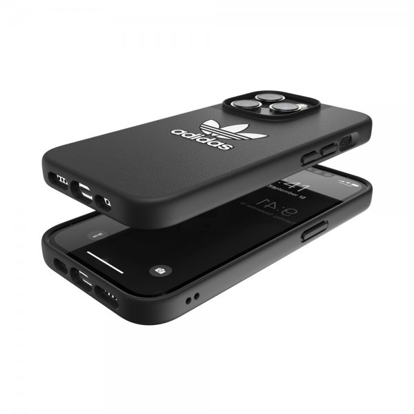 Adidas iPhone 14 Pro Deksel Trefoil Snap Case Svart