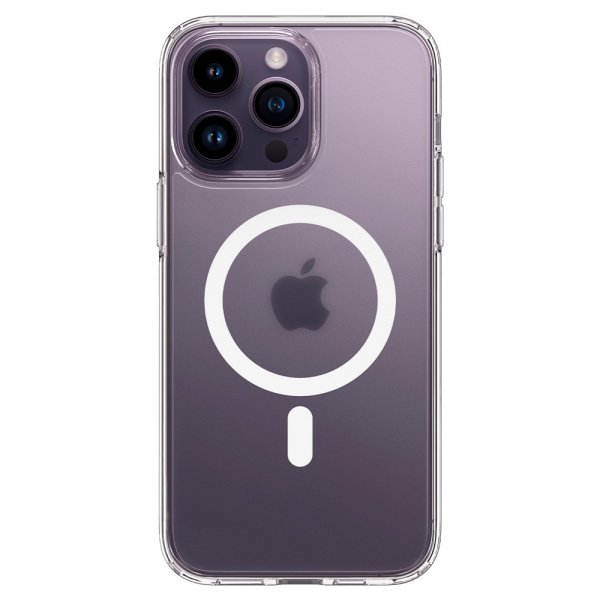 Spigen iPhone 14 Pro Deksel Ultra Hybrid MagFit Frost Clear