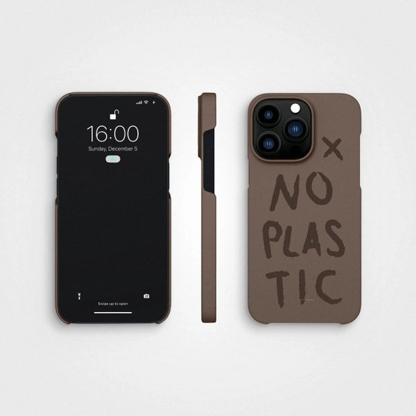 agood company iPhone 14 Pro Deksel Plantebasert No Plastic Earth Brown