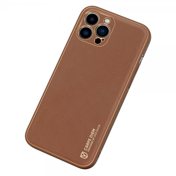 Dux Ducis iPhone 14 Pro Deksel Brun