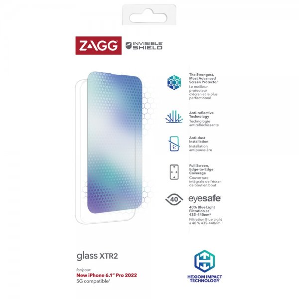 Zagg InvisibleShield iPhone 14 Pro Skjermbeskytter Glass XTR2