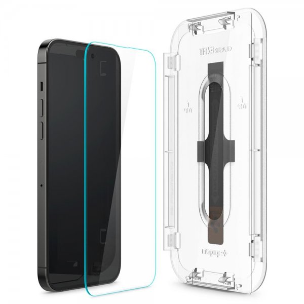 Spigen iPhone 14 Pro Skjermbeskytter GLAS.tR EZ Fit 2-pakning