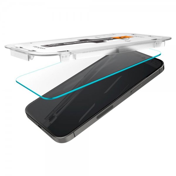 Spigen iPhone 14 Pro Skjermbeskytter GLAS.tR EZ Fit 2-pakning
