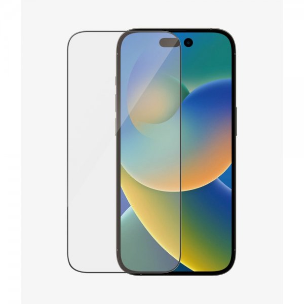 PanzerGlass iPhone 14 Pro Skjermbeskytter Ultra-Wide Fit EasyAligner