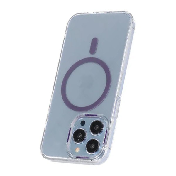iPhone 14 Pro Deksel TPU MagSafe Lilla