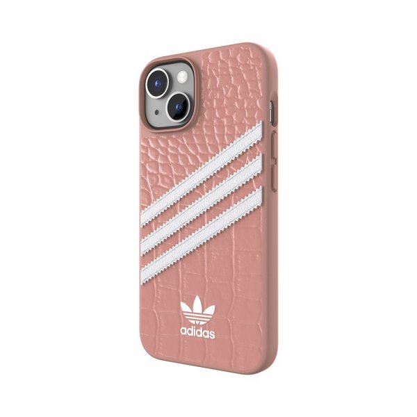 Adidas iPhone 14 Deksel 3 Stripes Snap Case Alligator Pink