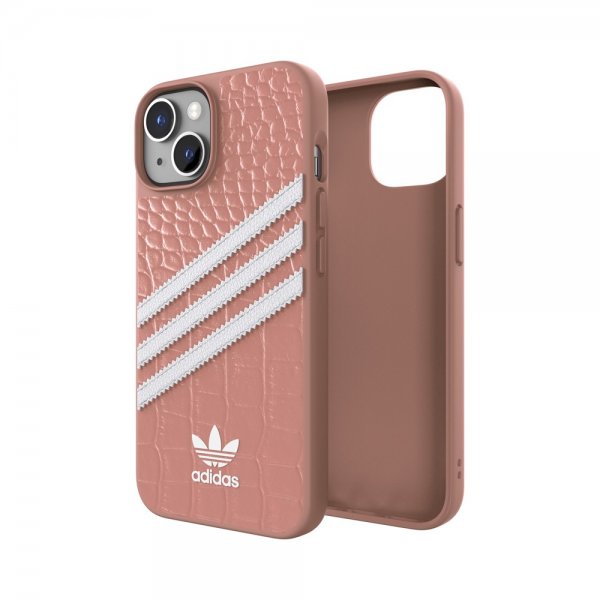 Adidas iPhone 14 Deksel 3 Stripes Snap Case Alligator Pink