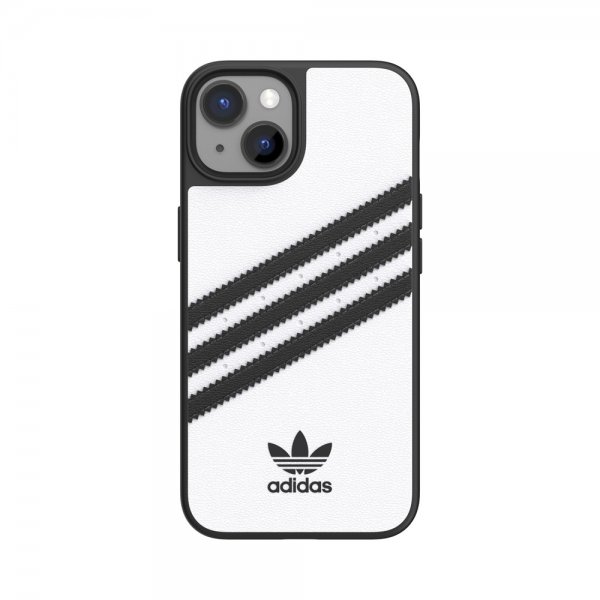 Adidas iPhone 14 Deksel 3 Stripes Snap Case Hvit Svart