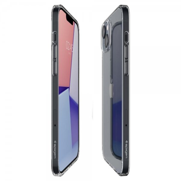 Spigen iPhone 14 Deksel AirSkin Hybrid Crystal Clear