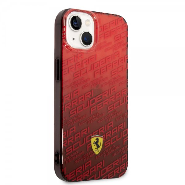 Ferrari iPhone 14 Deksel Gradient Scuderia Rød