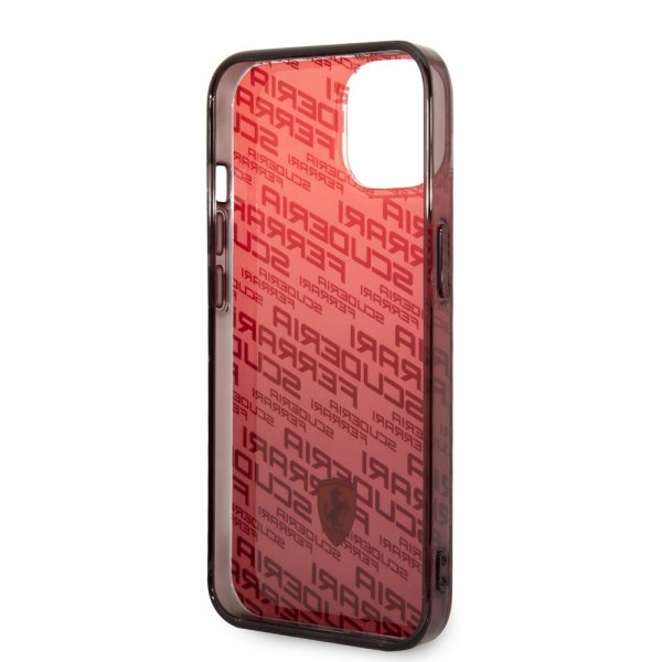 Ferrari iPhone 14 Deksel Gradient Scuderia Rød