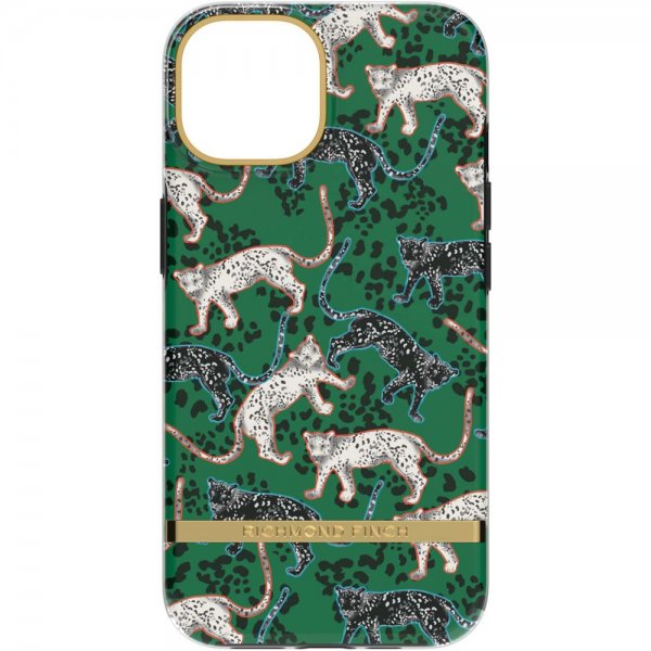 Richmond & Finch iPhone 14 Deksel Green Leopard