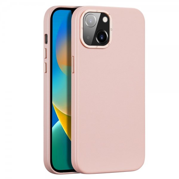 Dux Ducis iPhone 14 Deksel Grit Series MagSafe Rosa