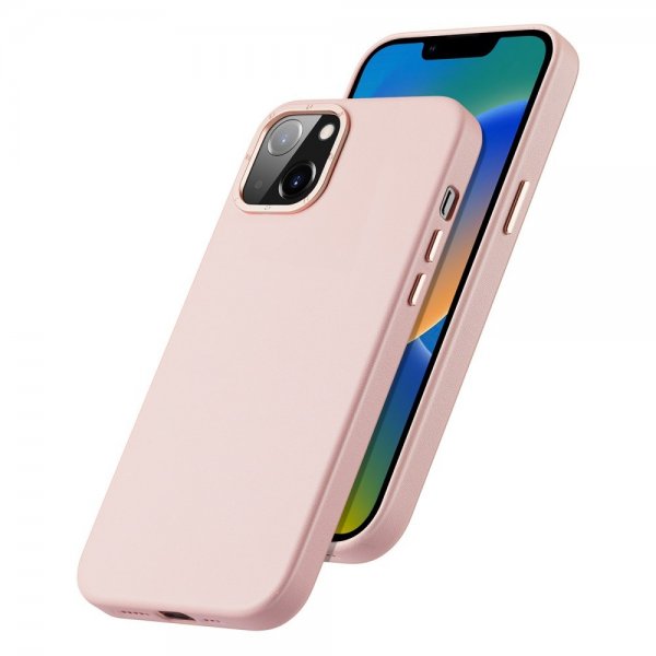 Dux Ducis iPhone 14 Deksel Grit Series MagSafe Rosa