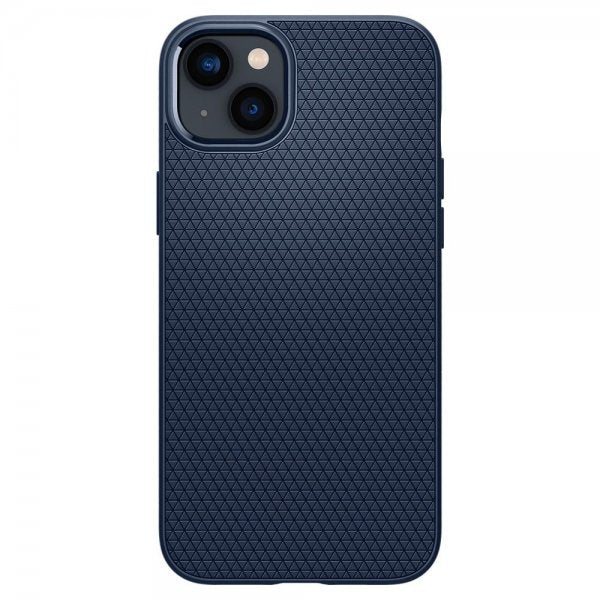 Spigen iPhone 14 Deksel Liquid Air Navy Blue