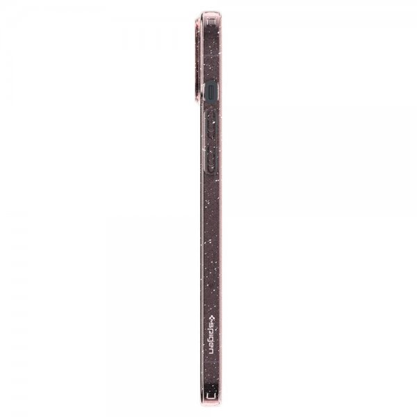 Spigen iPhone 14 Deksel Liquid Crystal Glitter Rose Quartz