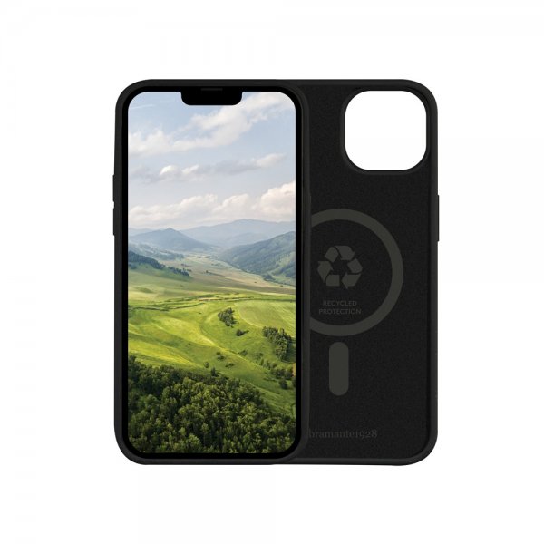 dbramante1928 iPhone 13/iPhone 14 Deksel Monaco MagSafe Night Black