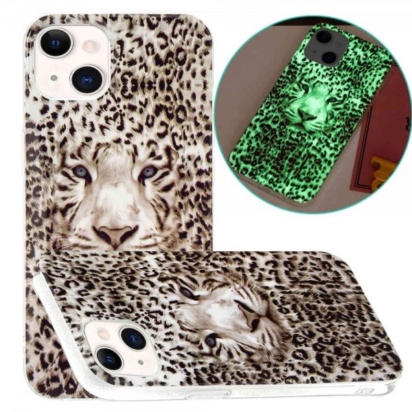 iPhone 14 Deksel Motiv Hvit Tiger