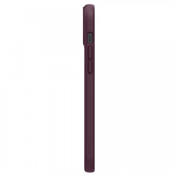 Caseology iPhone 14 Deksel Skjermbeskytter Nano Pop 360 Burgundy Bean