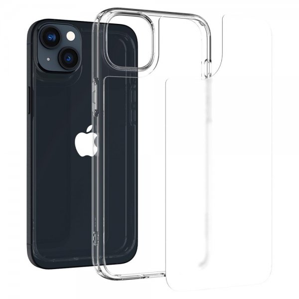 Spigen iPhone 14 Deksel Quartz Hybrid Matte Clear