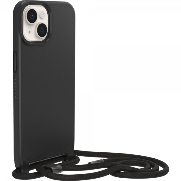 Otterbox iPhone 14 Deksel React Necklace MagSafe Svart