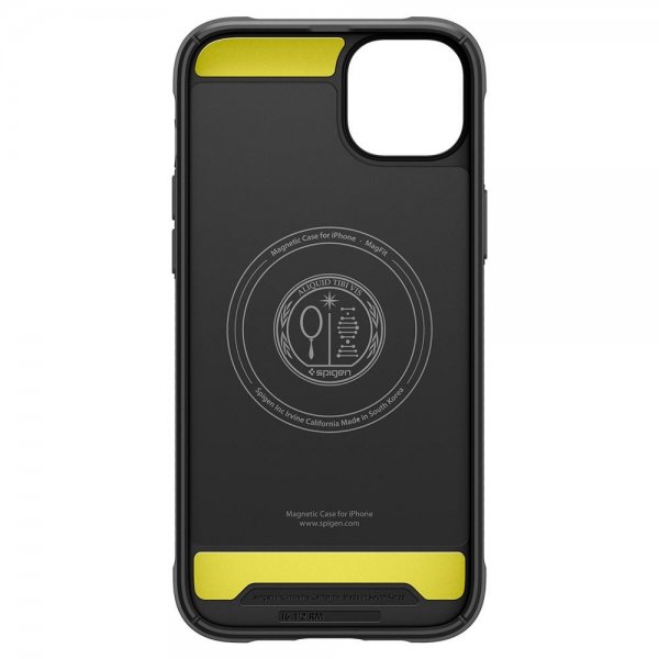Spigen iPhone 14 Deksel Rugged Armor MagFit Matte Black