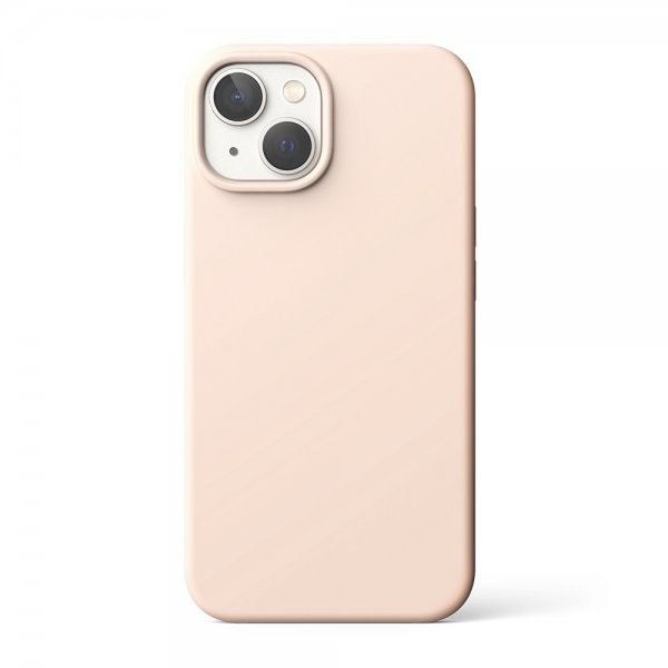 Ringke iPhone 14 Deksel Silikoni Pink Sand