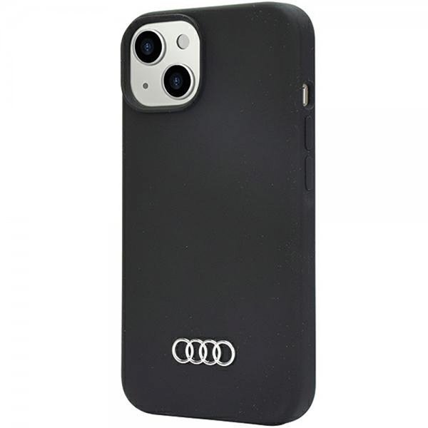 Audi iPhone 14 Deksel Silikoni Svart