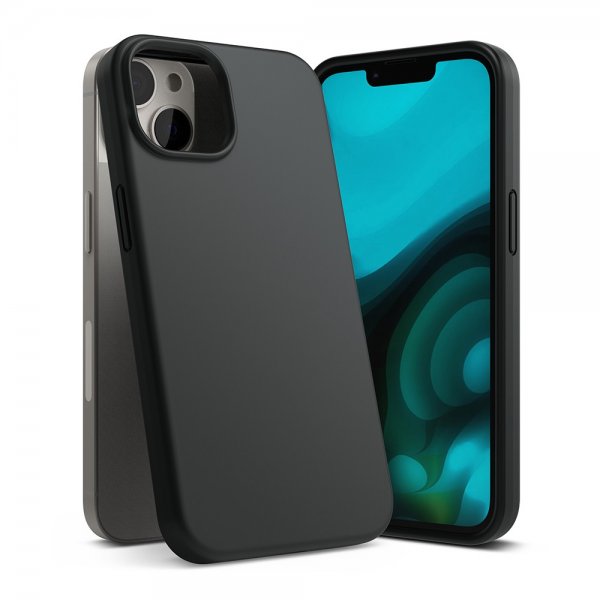 Ringke iPhone 14 Deksel Silikoni Svart