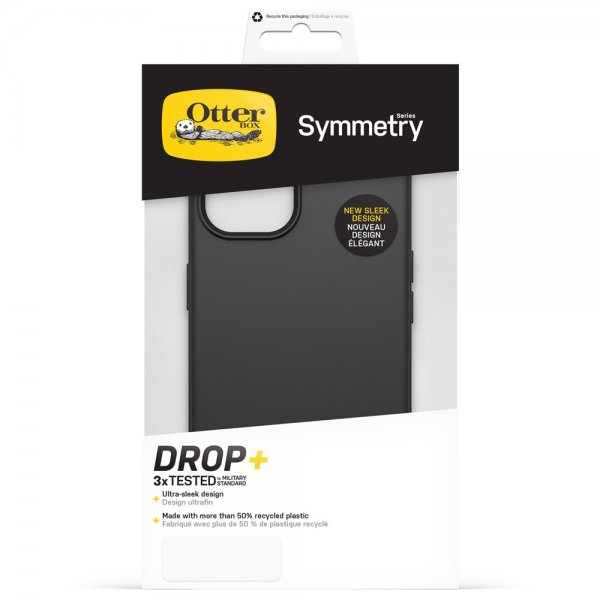 Otterbox iPhone 14 Deksel Symmetry Series Svart