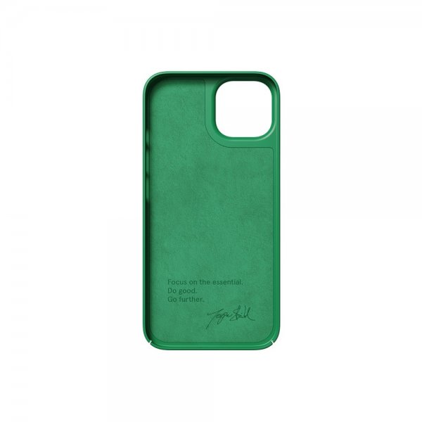 Nudient iPhone 14 Deksel Thin Case Conda Green