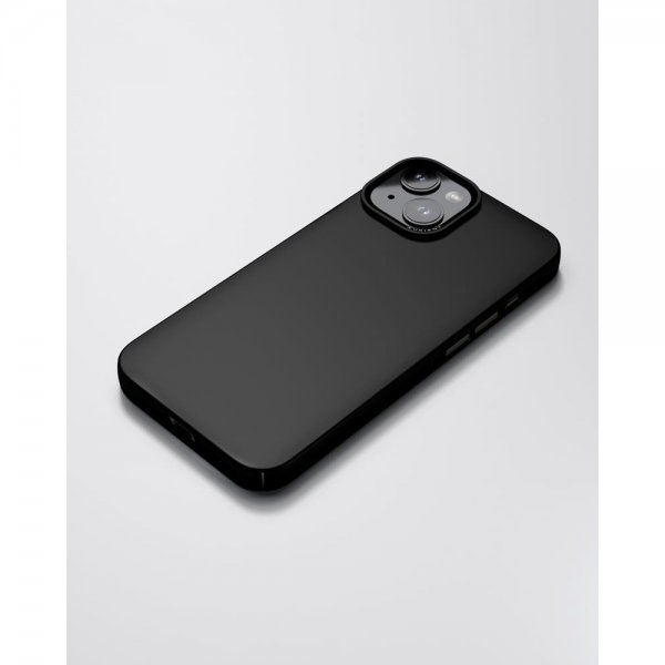 Nudient iPhone 14 Deksel Thin Case MagSafe Ink Black