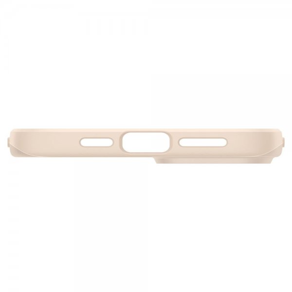 Spigen iPhone 14 Deksel Thin Fit Sand Beige