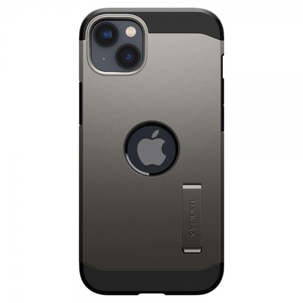 Spigen iPhone 14 Deksel Tough Armor MagFit Gunmetal