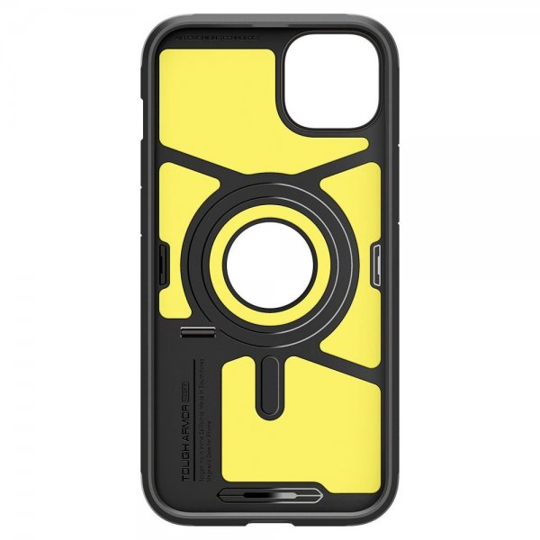 Spigen iPhone 14 Deksel Tough Armor MagFit Svart