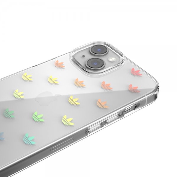Adidas iPhone 14 Deksel Trefoil Clear Case Transparent