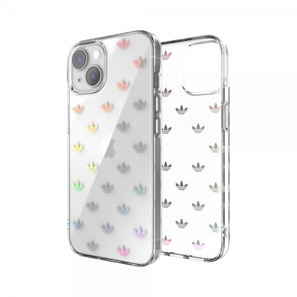 Adidas iPhone 14 Deksel Trefoil Clear Case Transparent