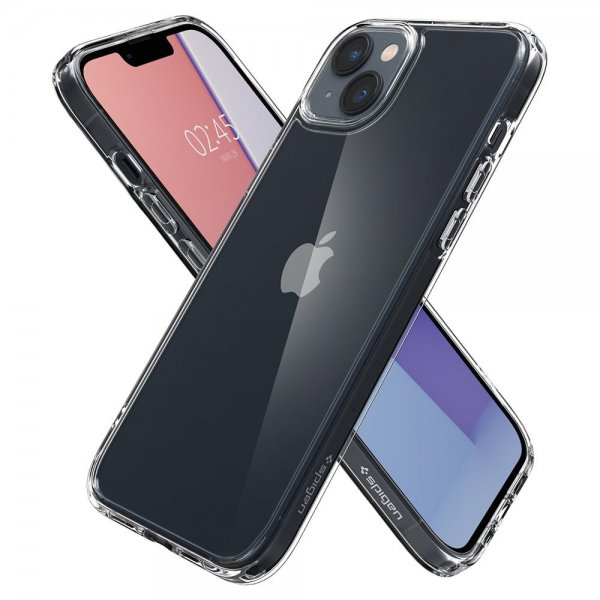 Spigen iPhone 14 Deksel Ultra Hybrid Crystal Clear
