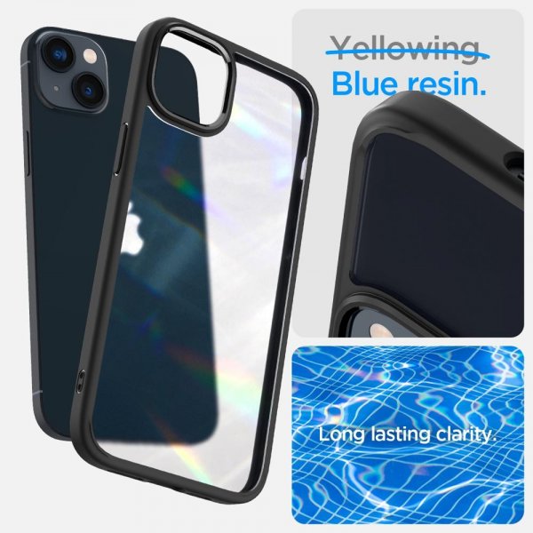 Spigen iPhone 14 Deksel Ultra Hybrid Frost Black