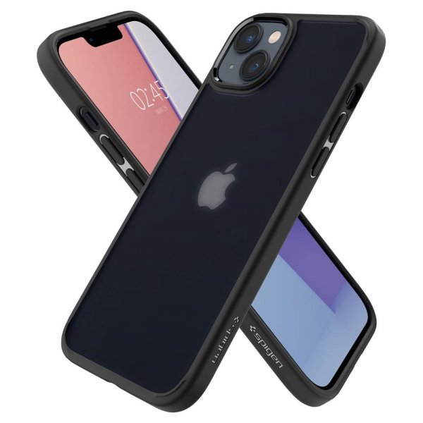 Spigen iPhone 14 Deksel Ultra Hybrid Frost Black