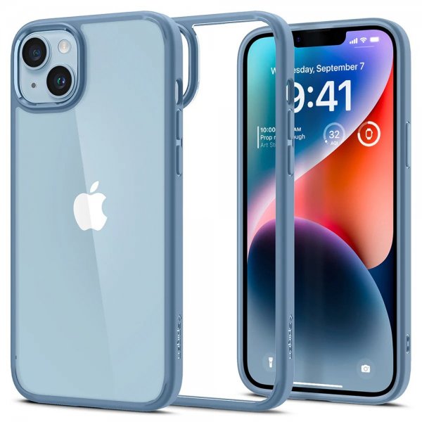 Spigen iPhone 14 Deksel Ultra Hybrid Sierra Blue