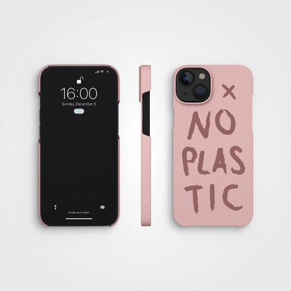 agood company iPhone 14 Deksel Plantebasert No Plastic Dusty Pink