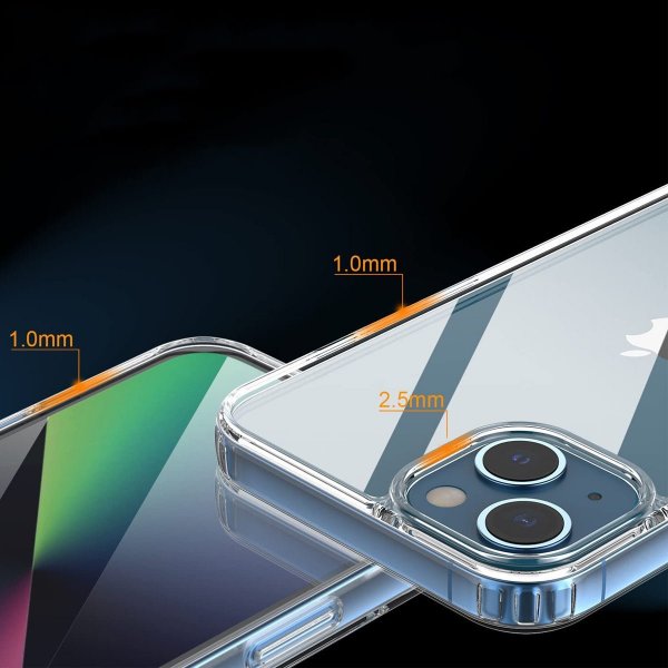 Rvelon iPhone 14 Deksel TPU Transparent