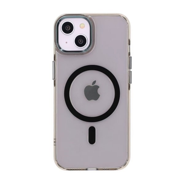 Rvelon iPhone 13/iPhone 14 Deksel TPU MagSafe Svart