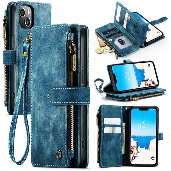 CaseMe iPhone 15 Etui C30 Series Petrol